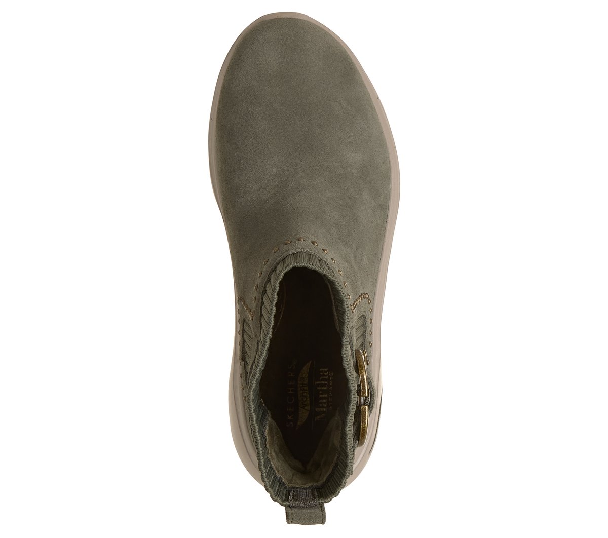 Martha Stewart: GO WALK Arch Fit 2.0 Boot — OLIVE