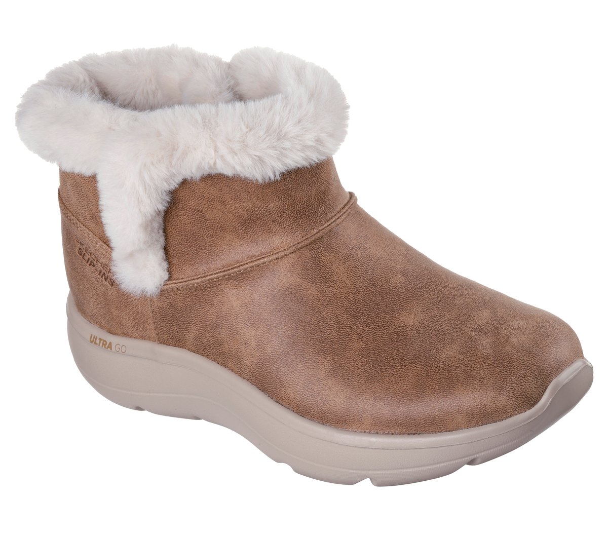 Skechers Slip-ins: On-The-GO Encore - Winter Joy — CHESTNUT