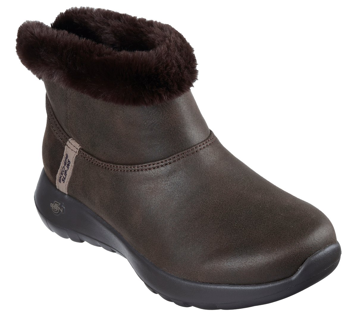 Skechers Slip-ins: On-The-GO Joy - Cozy Dream — CHOCOLATE
