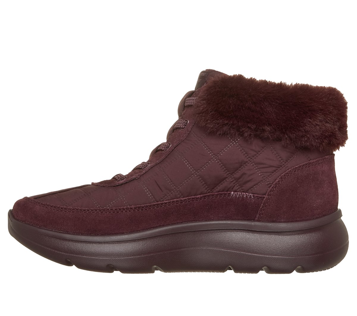 Skechers Slip-ins: On-The-GO Encore - Cozy Fit Maisie — BURGUNDY