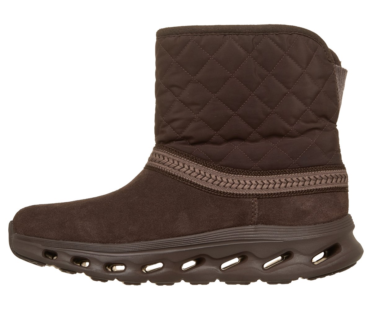 GO WALK Glide-Step 2.0 Boot - Cozy Trail — CHOCOLATE