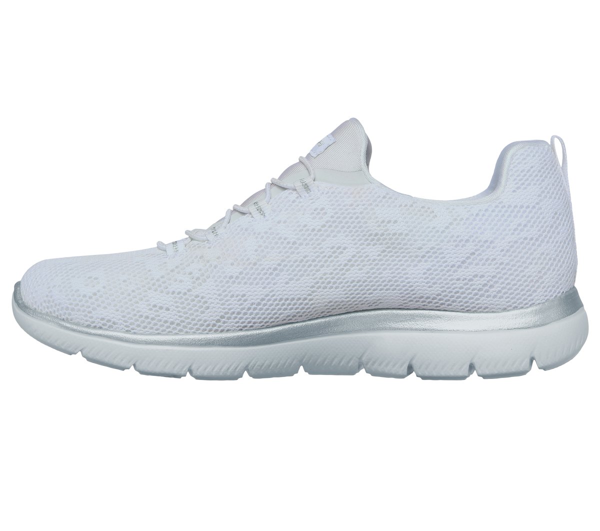 Summits - Leopard Spot — WHITE / SILVER