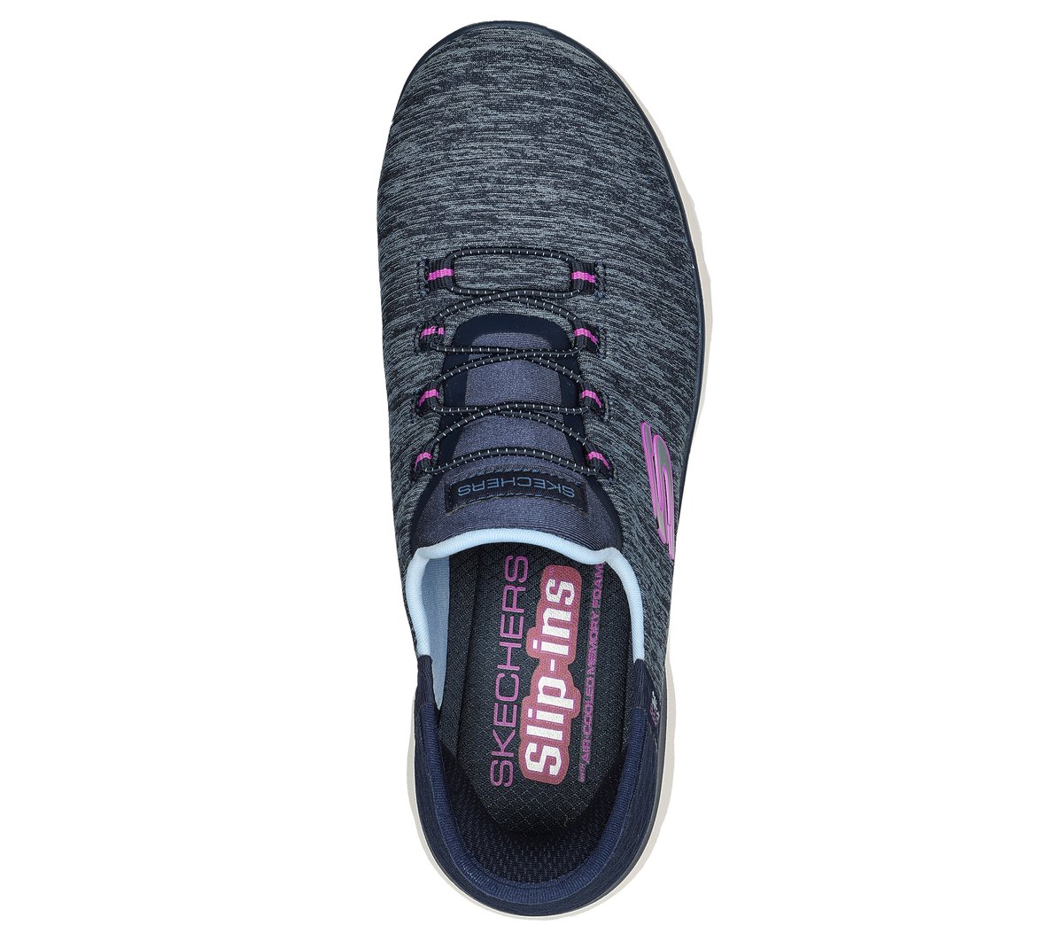 Skechers Slip-ins: Summits - Dazzling Haze — NAVY / PURPLE