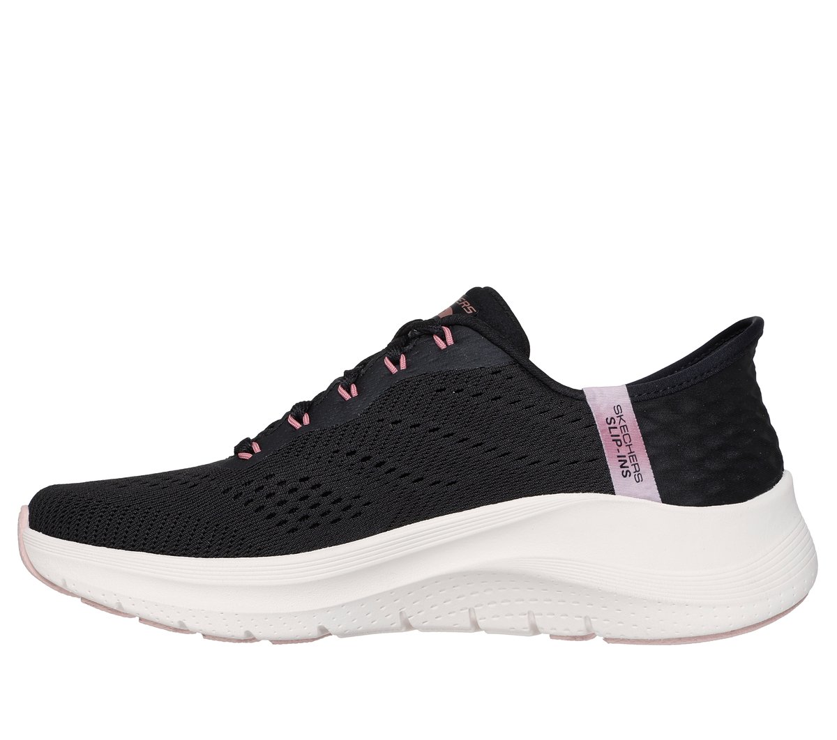 Skechers Slip-ins: Arch Fit 2.0 - Easy Chic — BLACK / ROSE GOLD