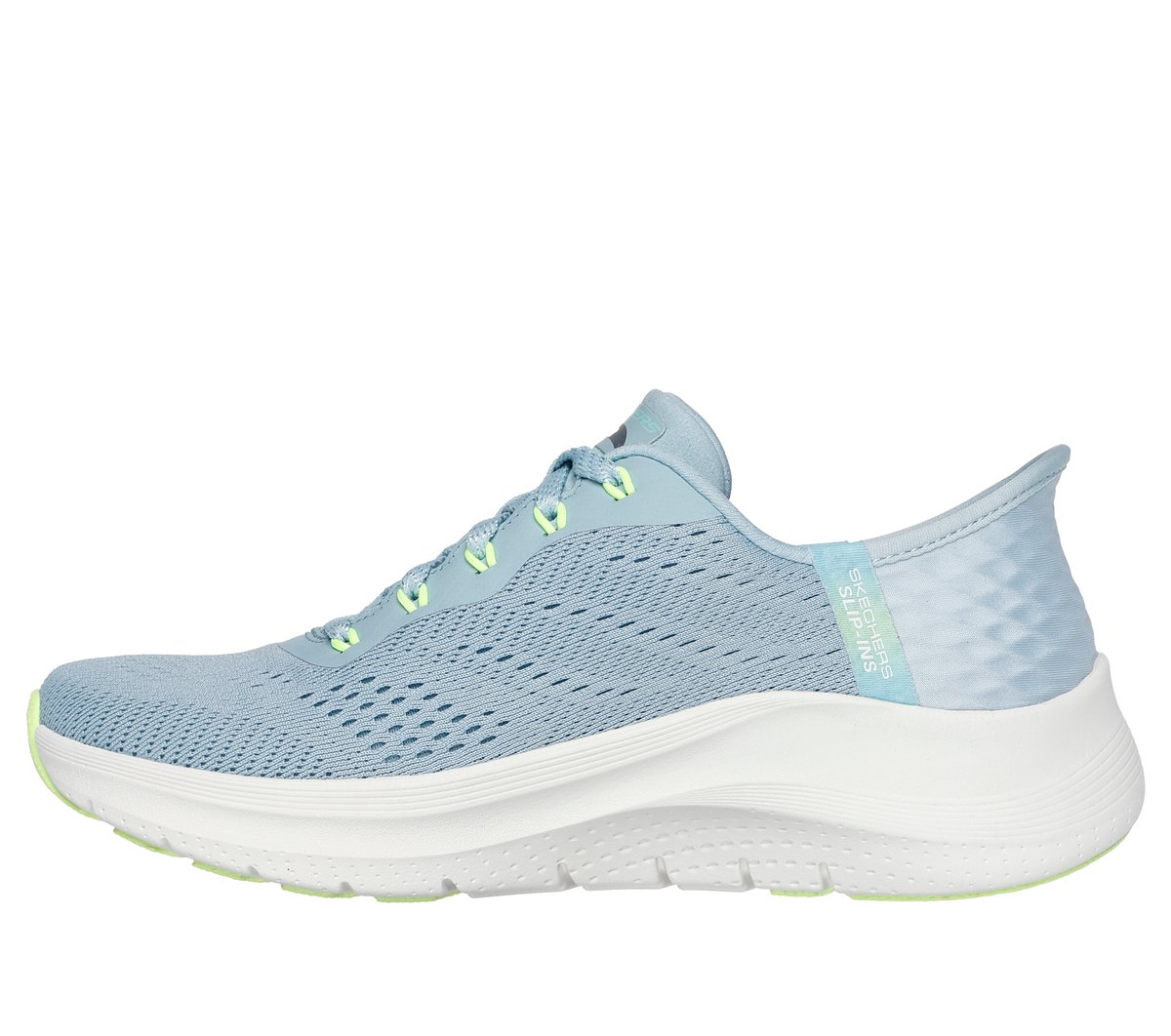 Skechers Slip-ins: Arch Fit 2.0 - Easy Chic — BLUE / LIME
