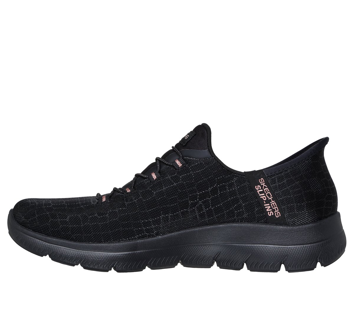 Skechers Slip-ins: Summits - Classy Night — BLACK / GOLD
