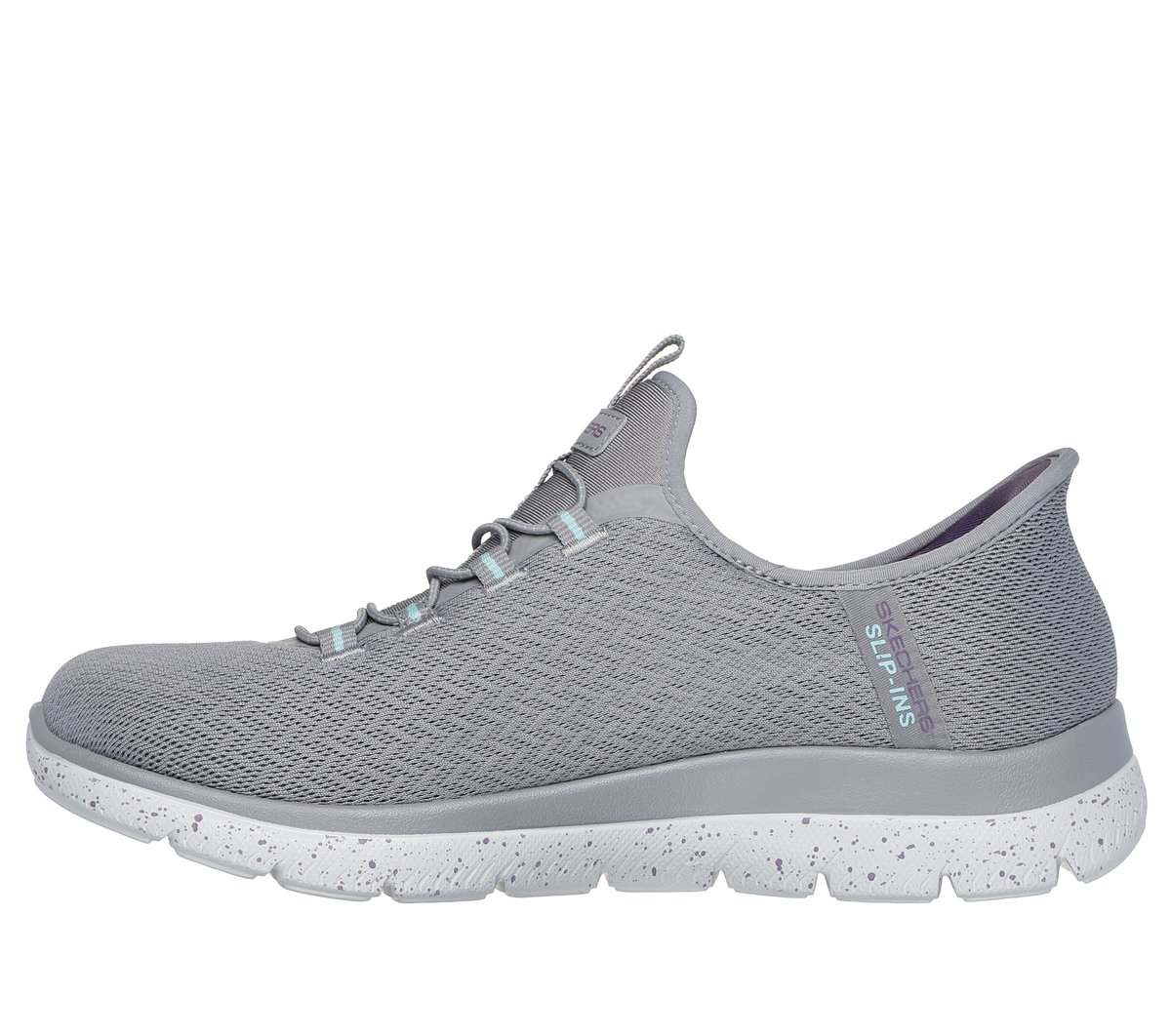 Skechers Slip-ins Waterproof: Summits - Best Choice — GRAY / AQUA