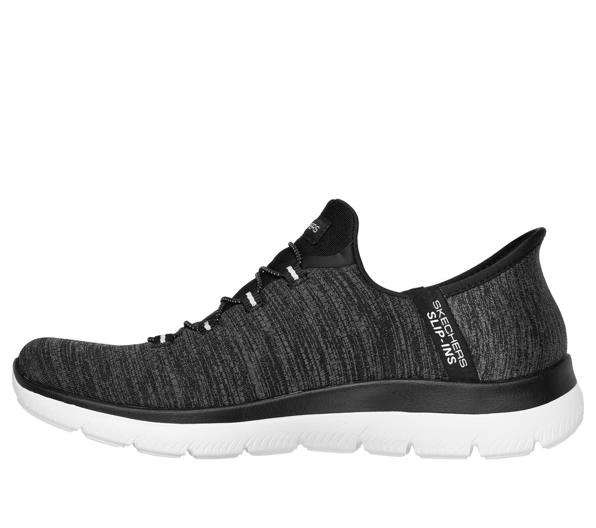 Skechers Slip-ins: Summits - Everyday Set — BLACK / WHITE