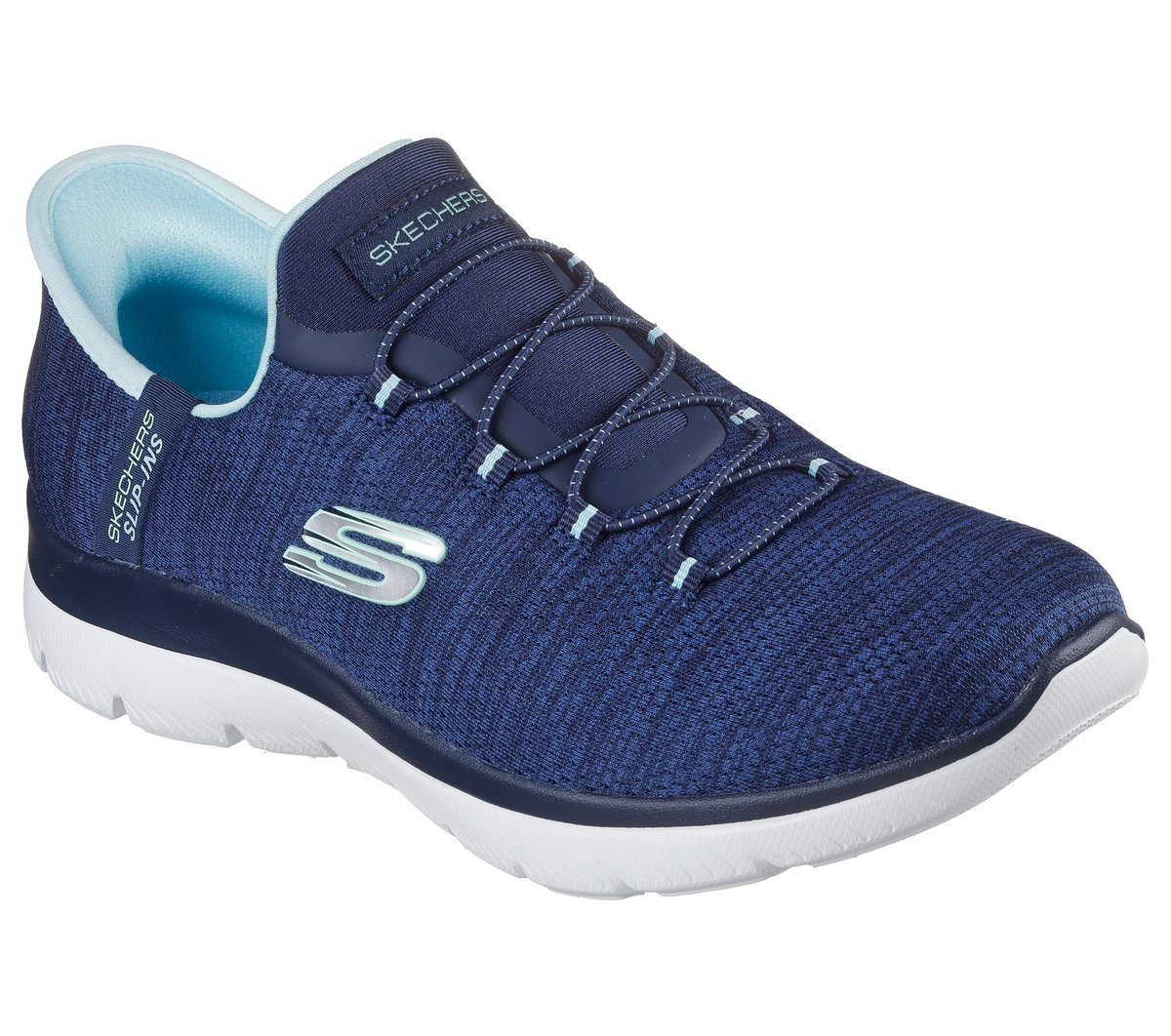 Skechers Slip-ins: Summits - Everyday Set — NAVY / AQUA