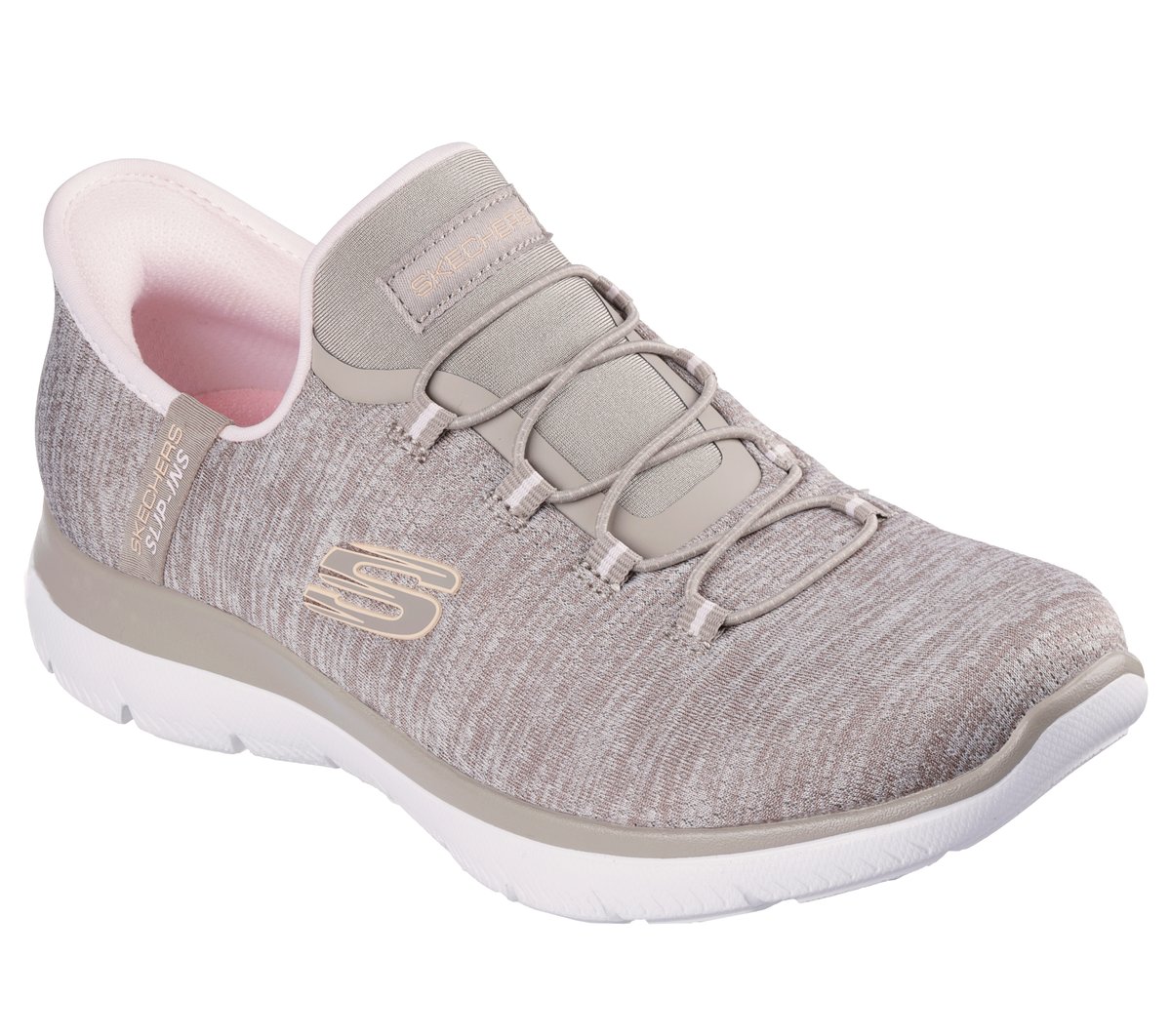 Skechers Slip-ins: Summits - Everyday Set — TAUPE / PINK