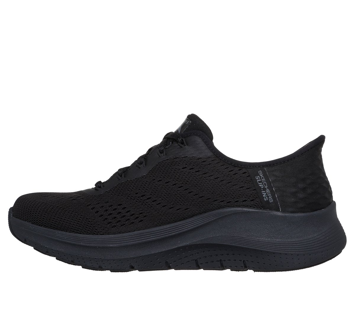 Skechers Slip-ins Waterproof: Arch Fit 2.0 - Morning Mist — BLACK