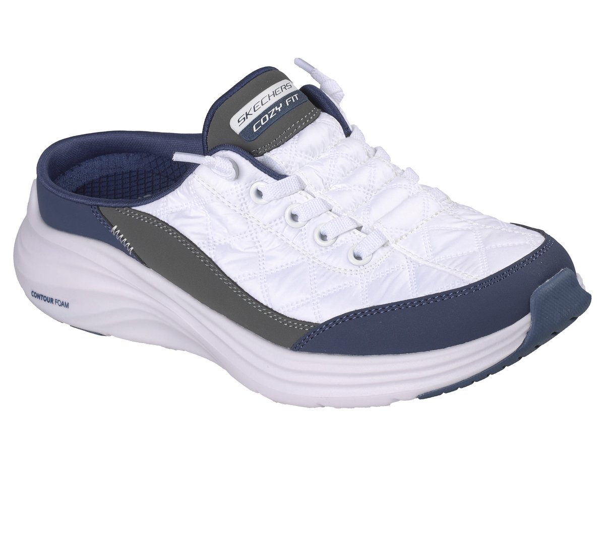 Contour Foam - Cozy Fit Sweet Embrace — WHITE / NAVY