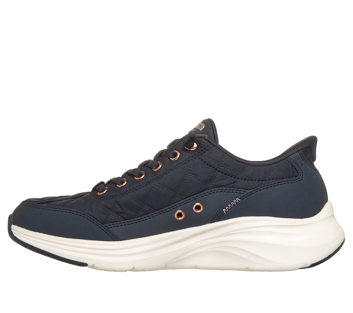 Skechers Slip-ins: Contour Foam - Cozy Fit Golden Hour — NAVY