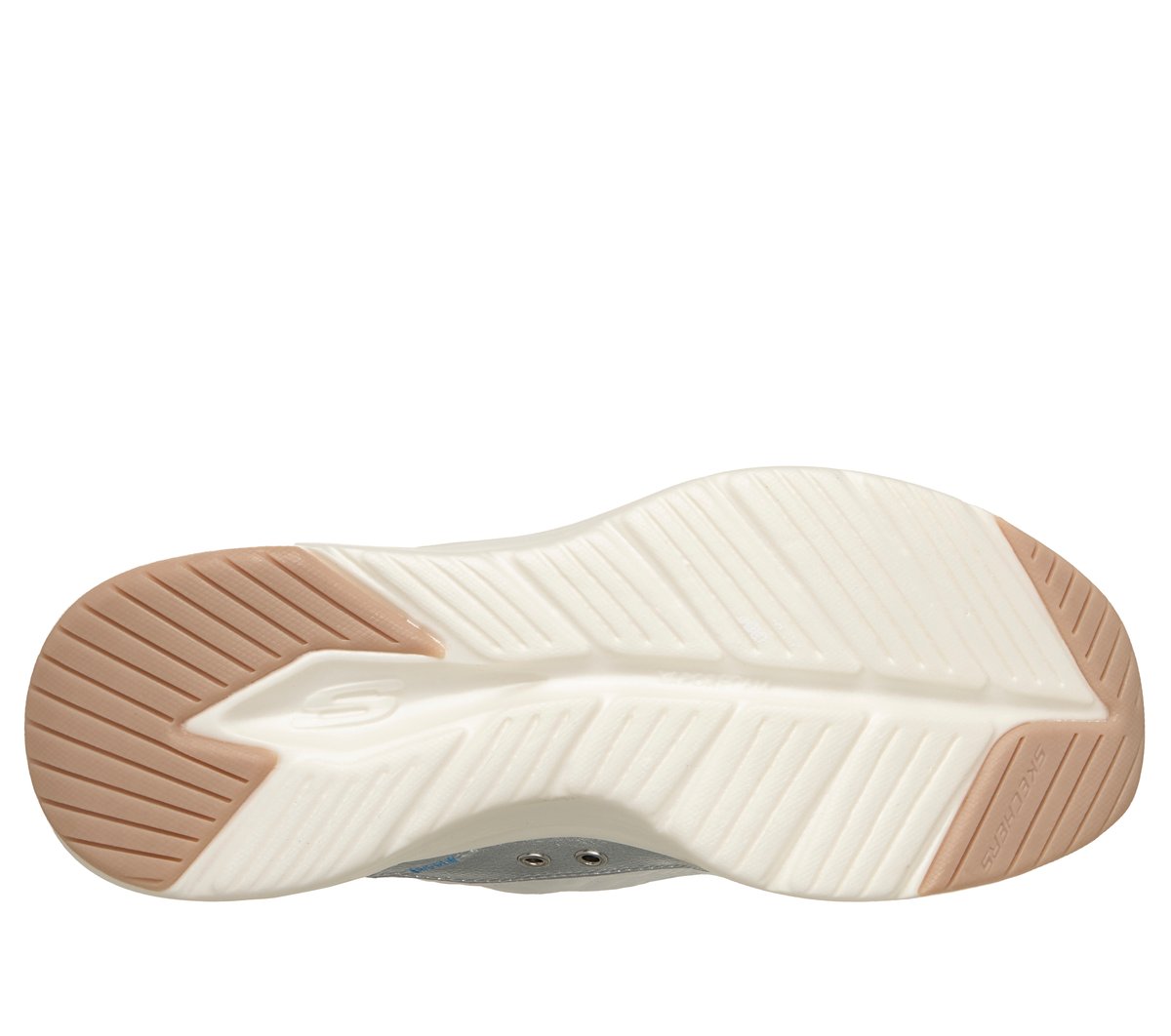 Skechers Slip-ins: Contour Foam - Metallic Dream — WHITE / SILVER