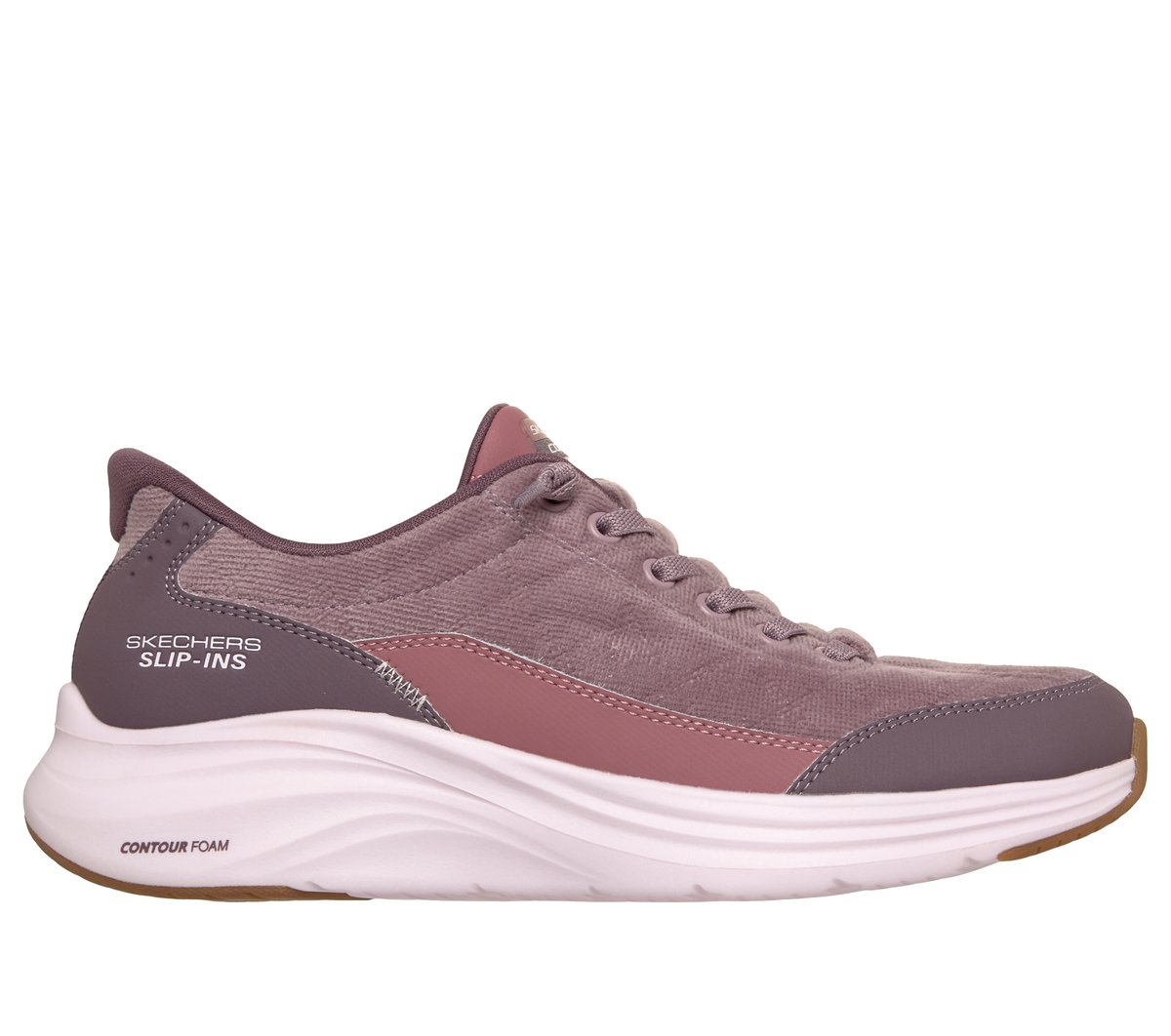 Skechers Slip-ins: Contour Foam - Cozy Fit Luxe Comfort — PURPLE