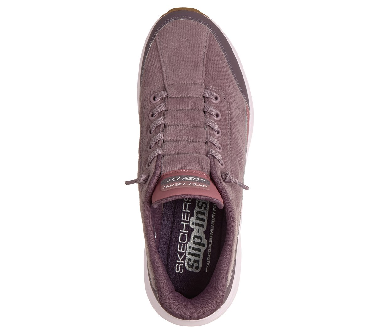 Skechers Slip-ins: Contour Foam - Cozy Fit Luxe Comfort — PURPLE