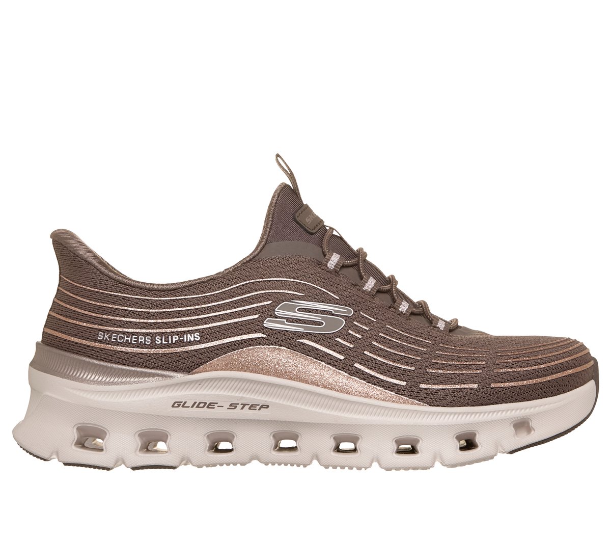 Skechers Slip-ins: Glide-Step Pro - Midnight Gleam — BROWN