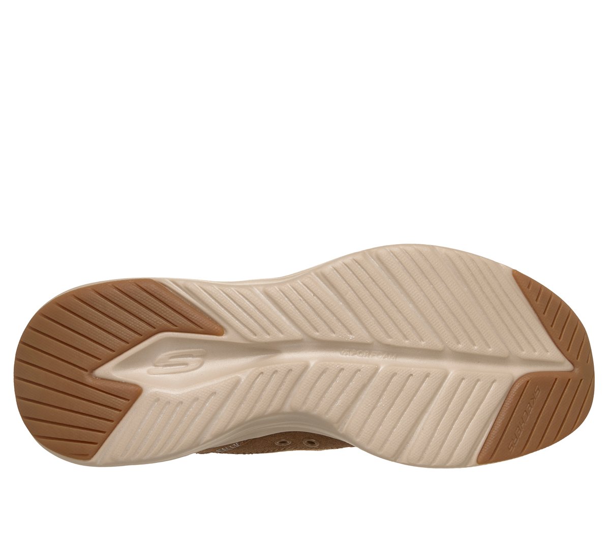 Skechers Slip-ins: Contour Foam - Cozy Fit Natural Ease — CHESTNUT