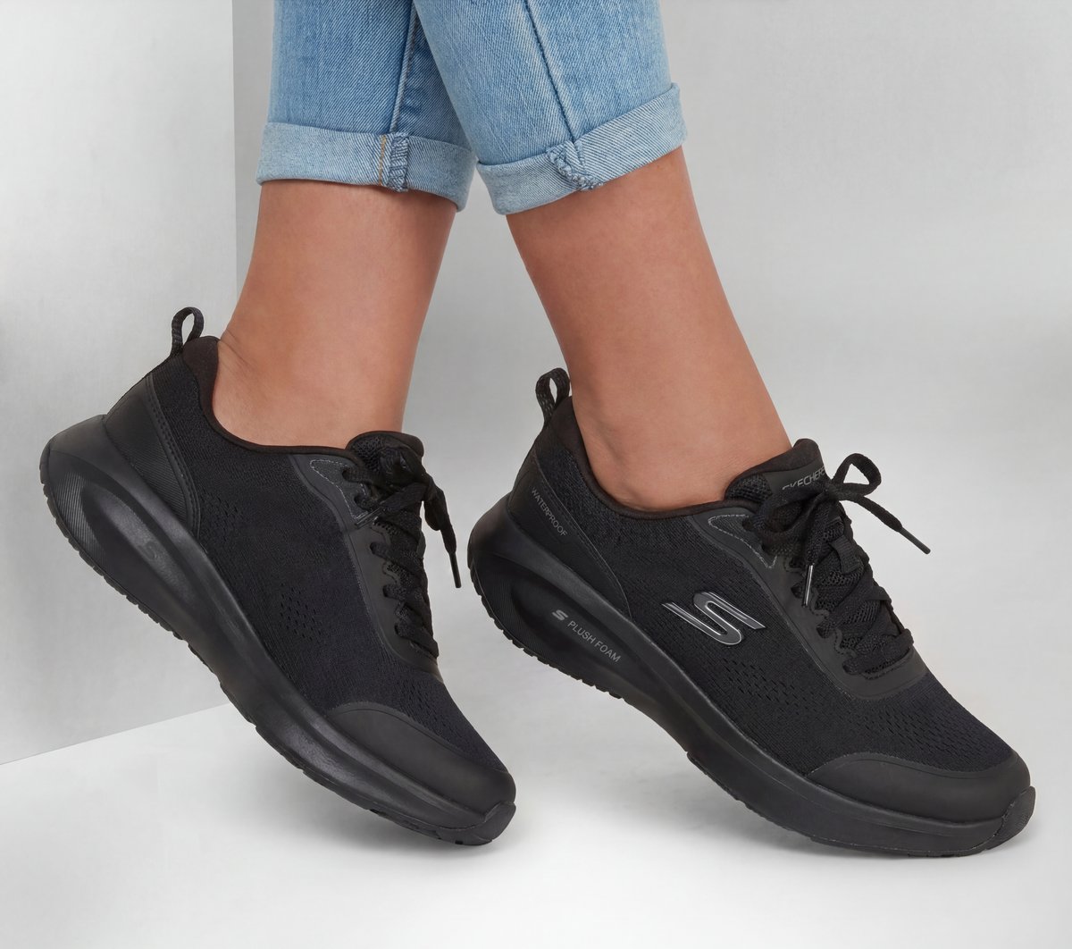 Waterproof: Plush Foam - Morning Dew — BLACK