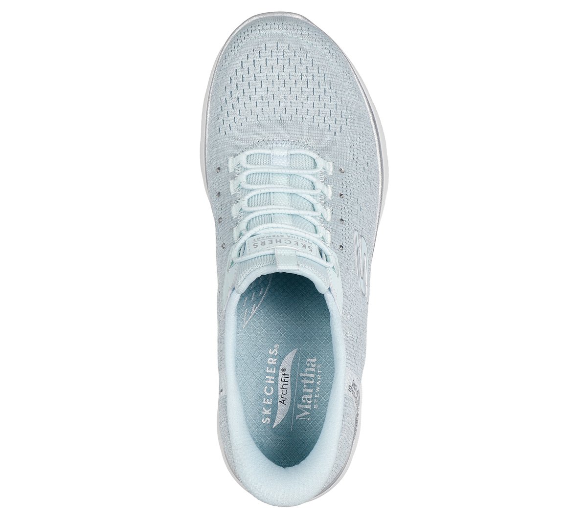 Martha Stewart Skechers Slip-ins: Arch Fit Summits - Soft Shimmer