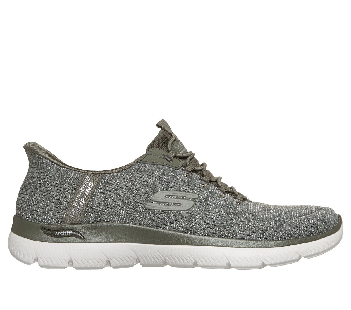 Martha Stewart Skechers Slip-ins: Arch Fit Summits - Soft Shimmer