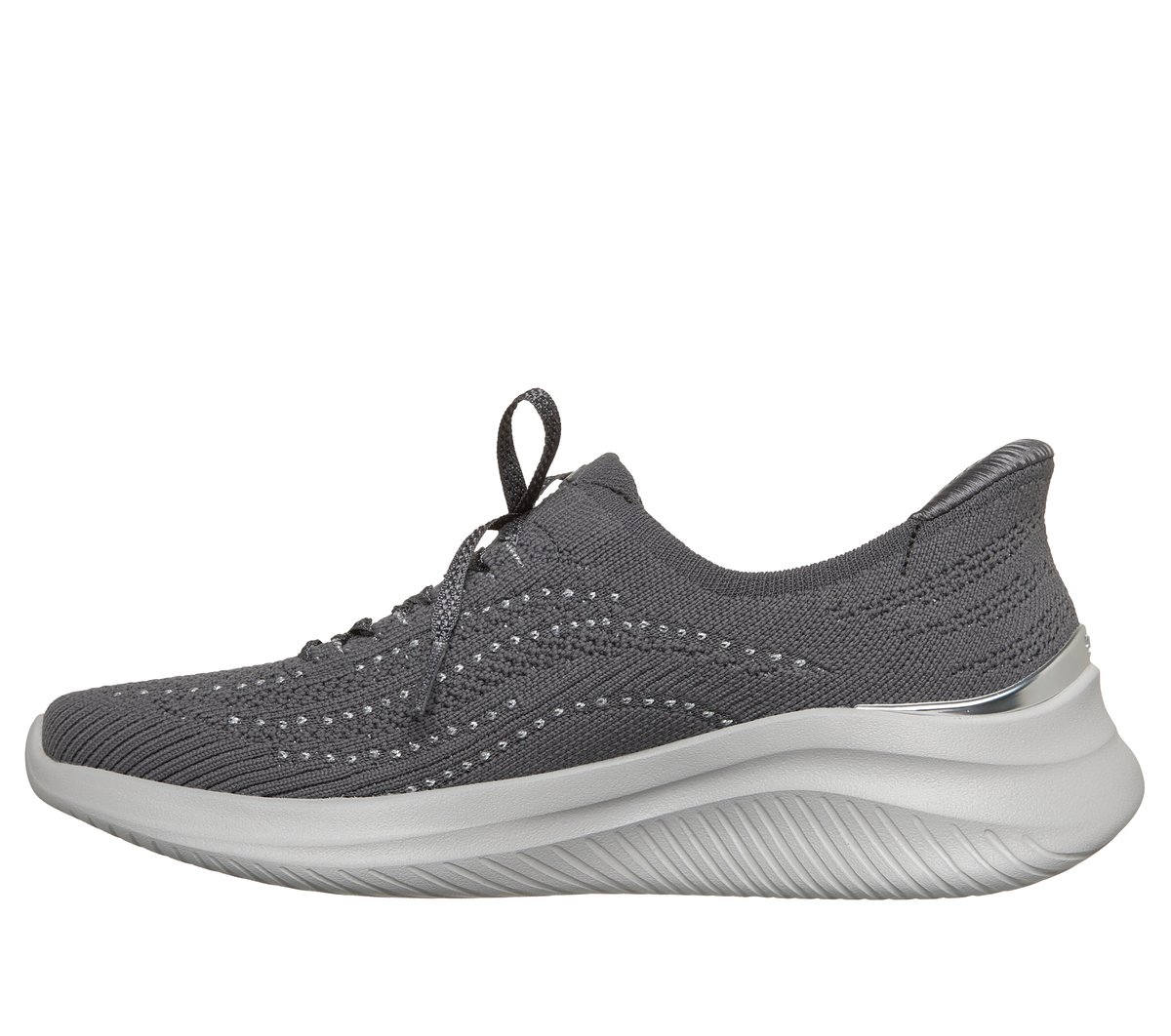 Skechers Slip-ins Martha Stewart: Arch Fit Ultra Flex 3.0 - Metallic Grace — CHARCOAL