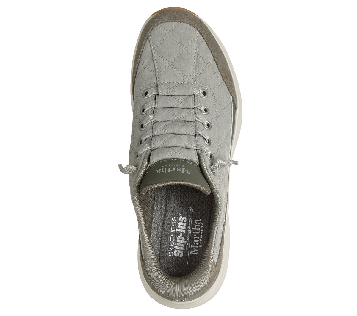 Skechers Slip-ins Martha Stewart: Contour Foam - Cozy Fit Sweet Serenity — SAGE
