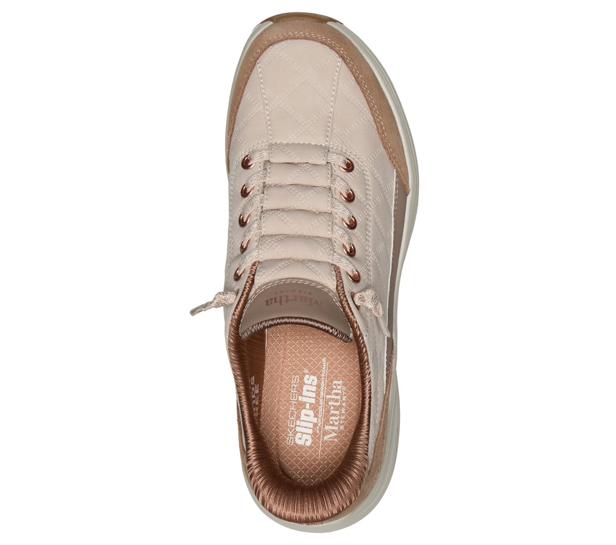 Skechers Slip-ins Martha Stewart: Contour Foam - Cozy Fit Sweet Serenity — TAUPE