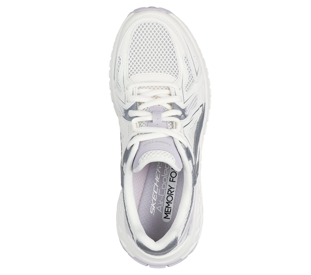 Skechers Monster Evo - Bold Move — NATURAL / PURPLE