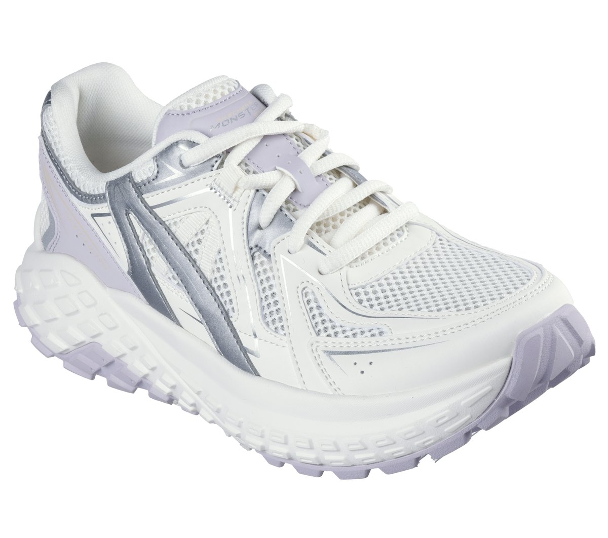 Skechers Monster Evo - Bold Move — NATURAL / PURPLE