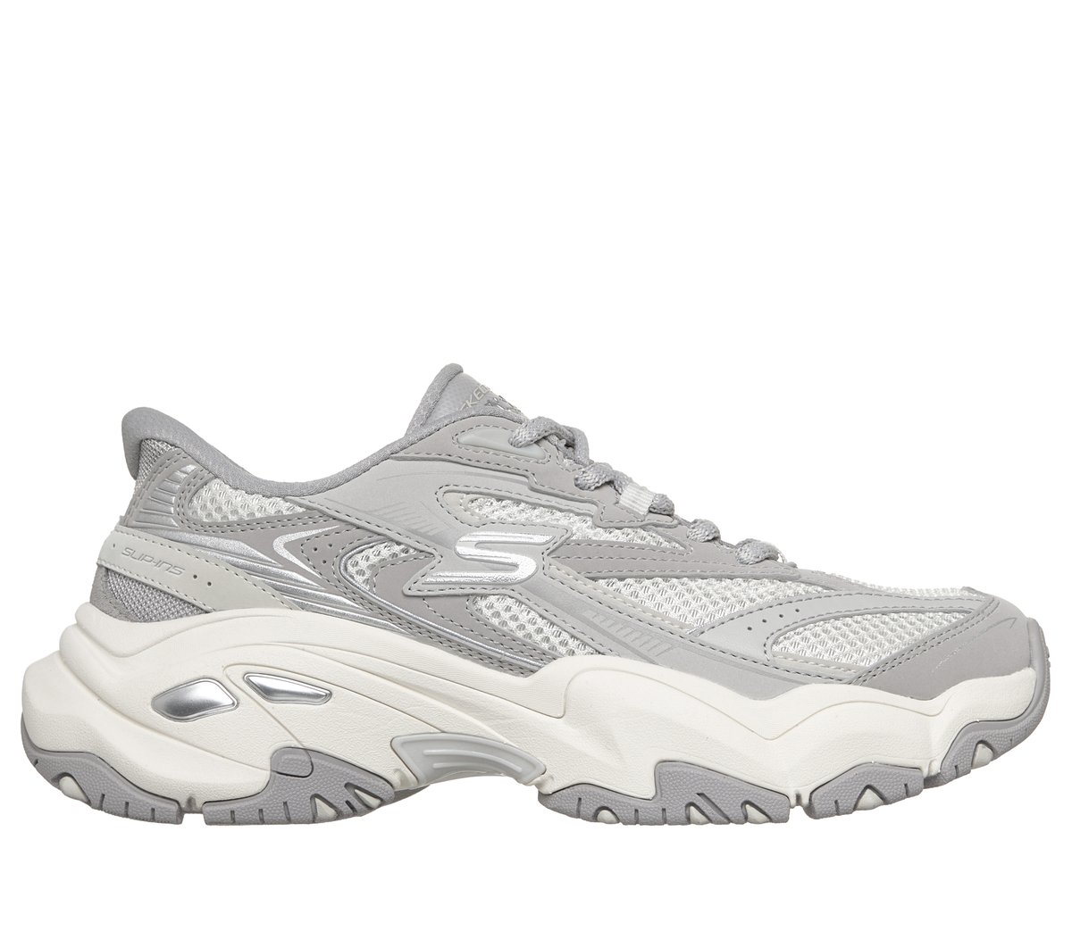 Skechers Slip-ins: D'Lites 6.0 — GRAY