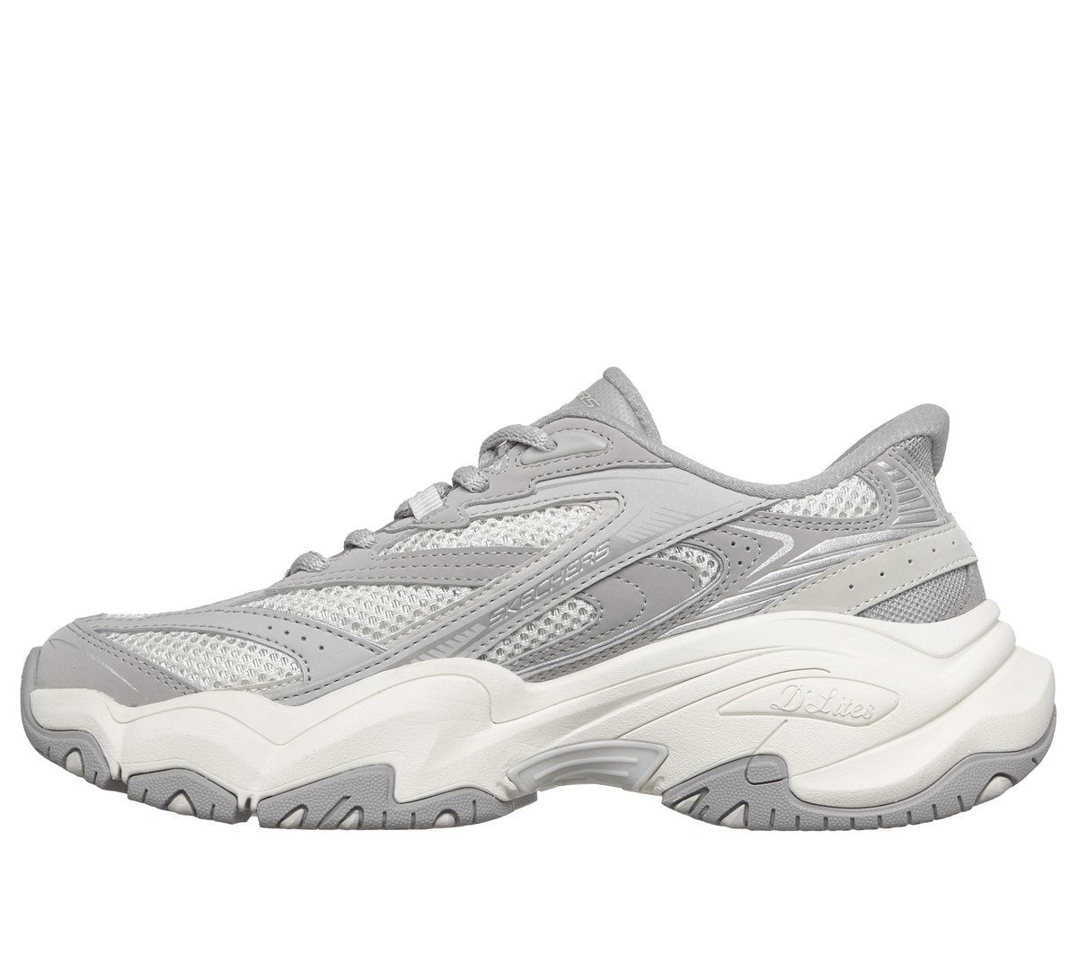 Skechers Slip-ins: D'Lites 6.0 — GRAY