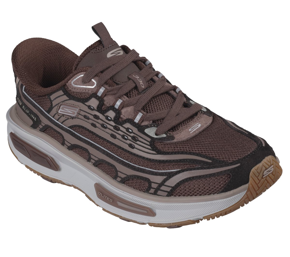 Skechers Slip-ins: Arch Fit D'Lites 330 - Fresh Classic — BROWN