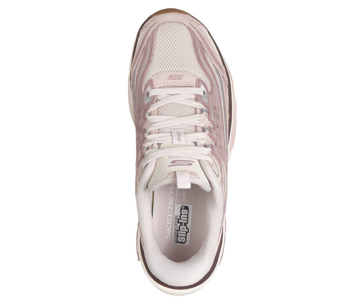 Skechers Slip-ins: Arch Fit D'Lites 330 - Fresh Classic — MAUVE