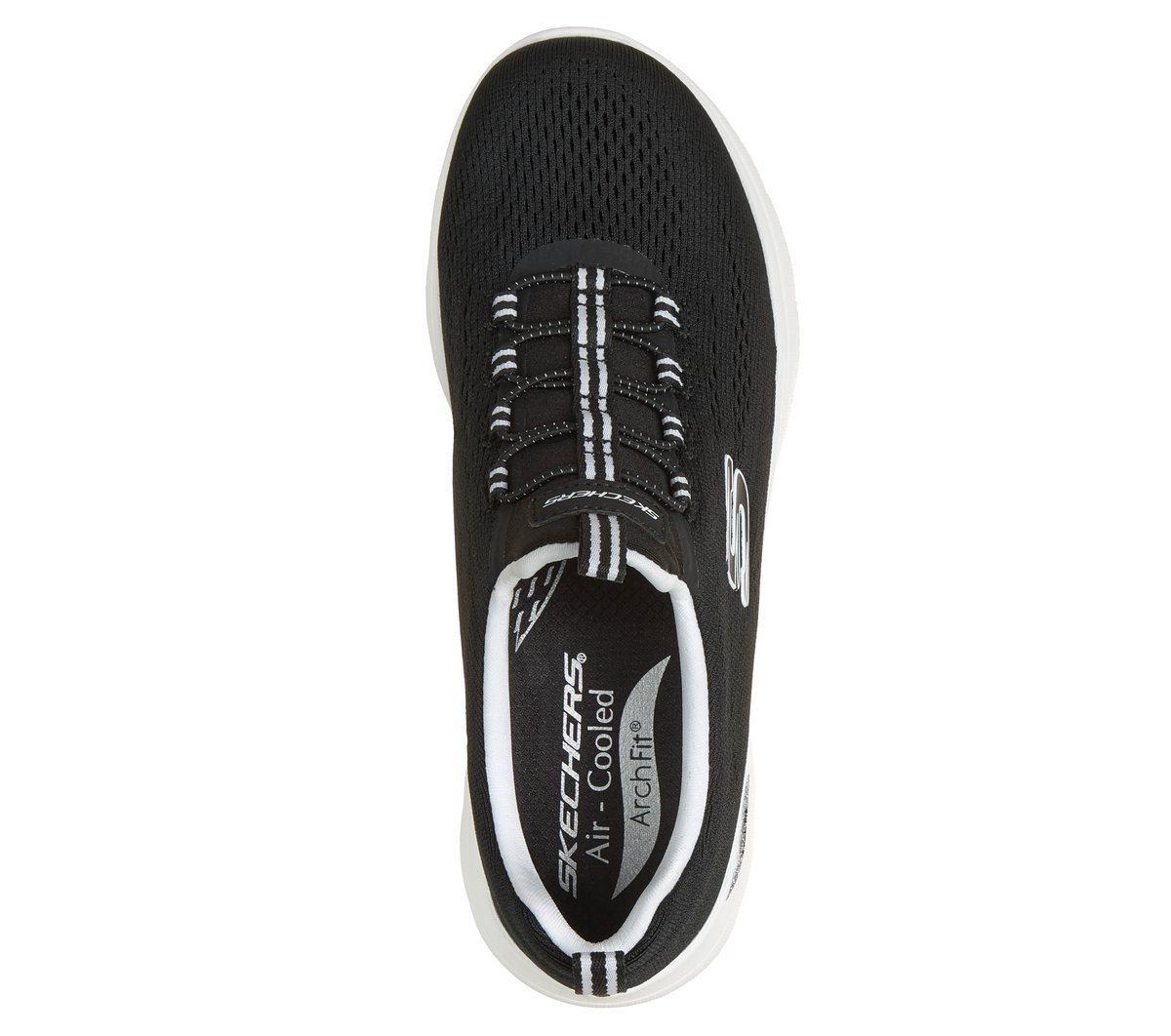 Arch Fit Summits - Natural Ease — BLACK / WHITE