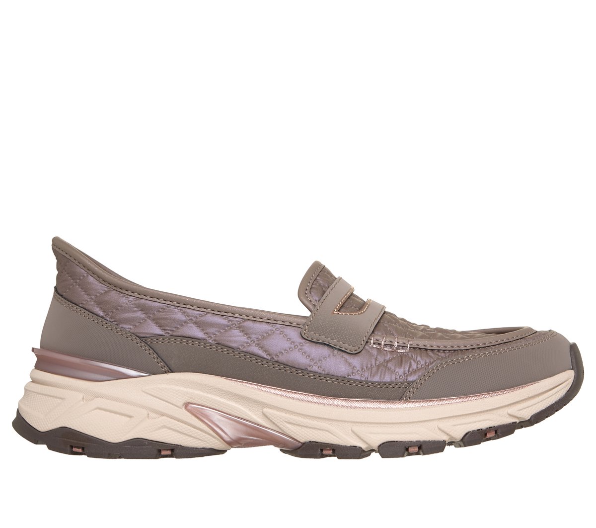Skechers Slip-ins: Stamina Sport - Cozy Fit Elegant Ease — CHOCOLATE
