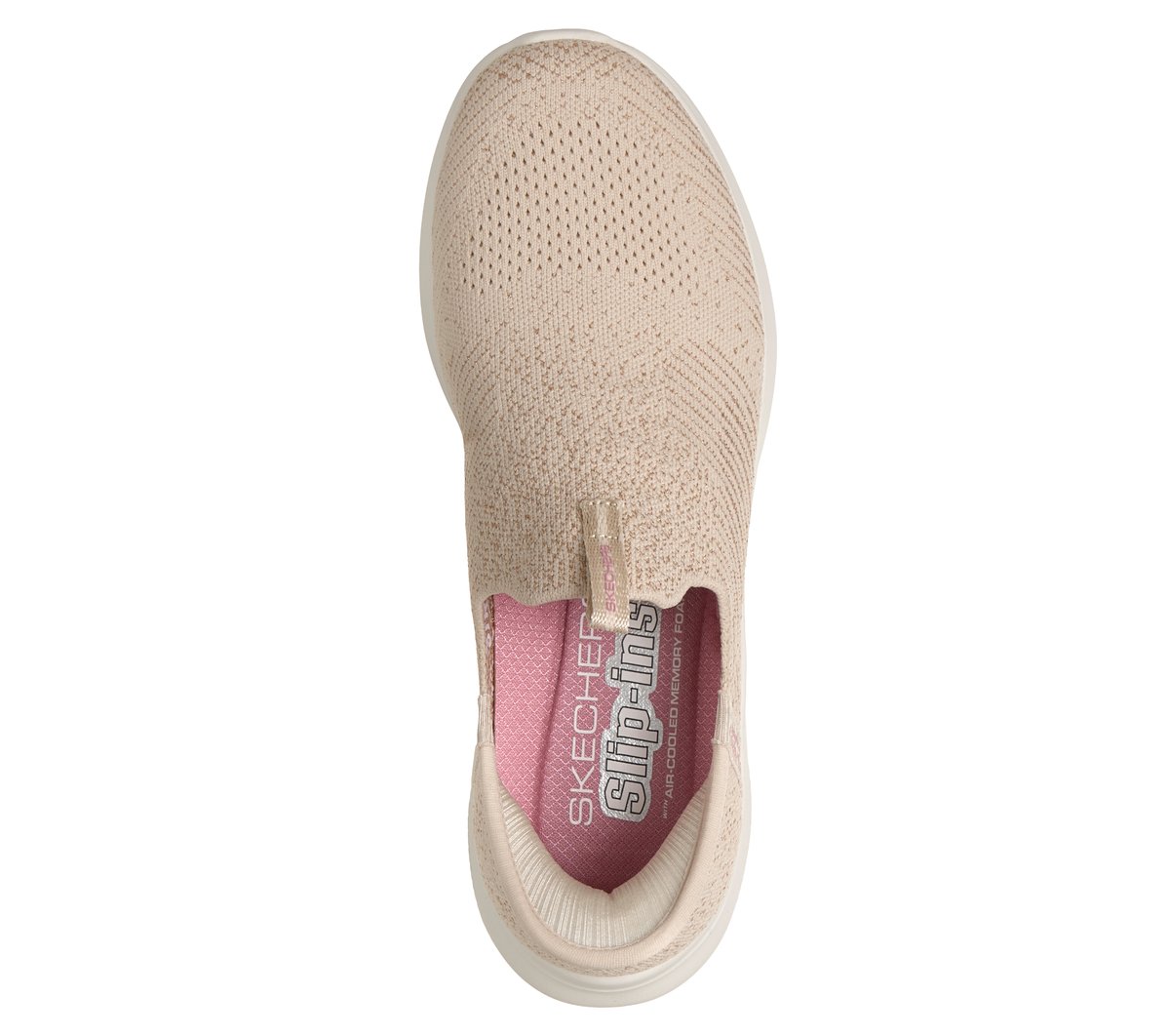Skechers Slip-ins: Ultra Flex 4.0 - Midnight Sparkle — NATURAL / GOLD