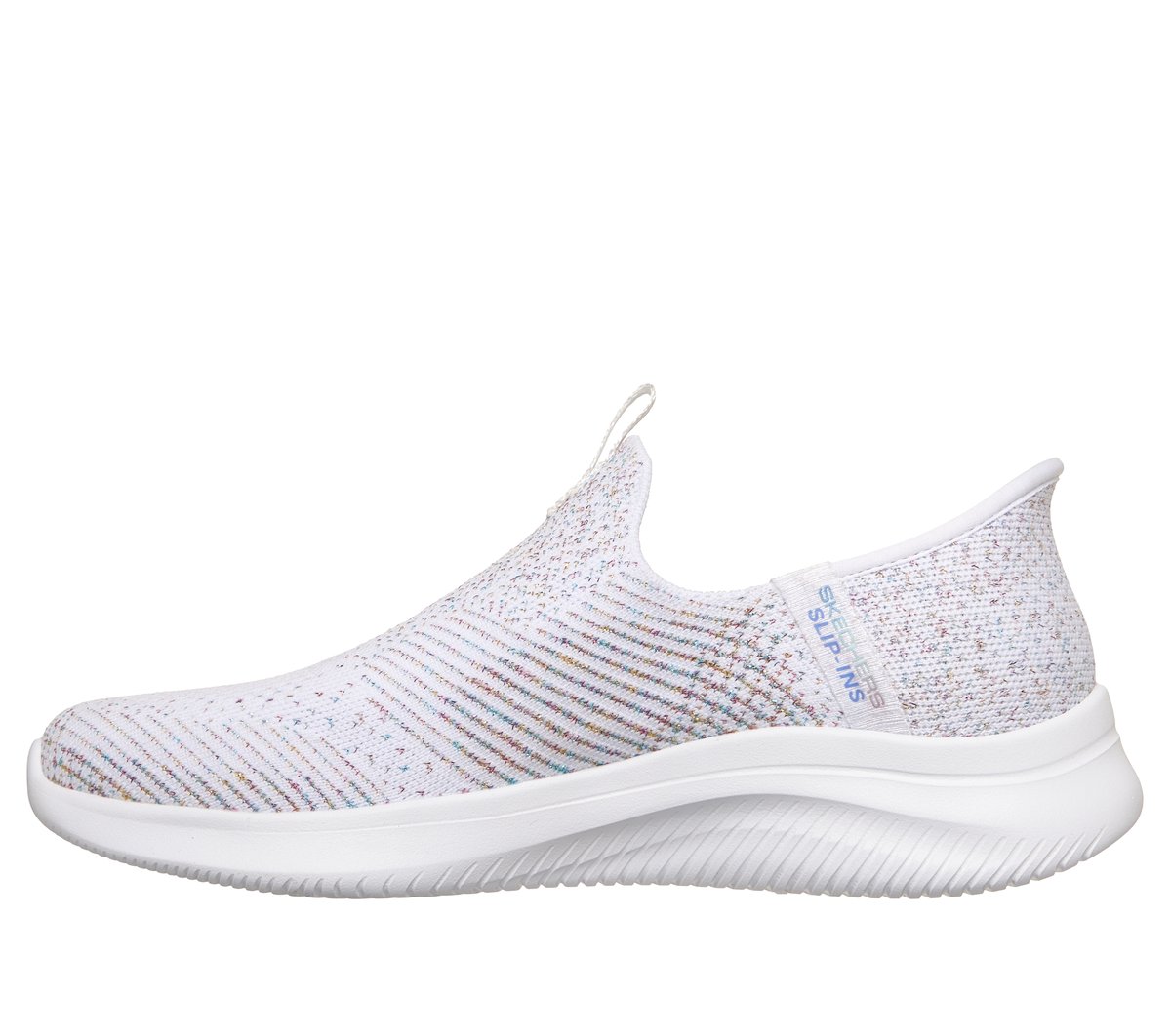 Skechers Slip-ins: Ultra Flex 4.0 - Midnight Sparkle — WHITE / MULTI