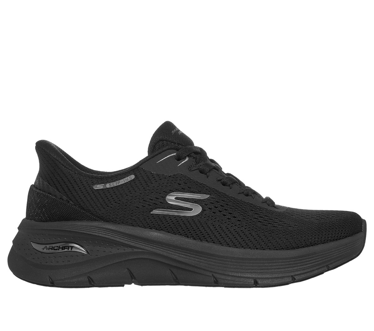 Skechers Slip-ins: Arch Fit 3.0 - True Step — BLACK