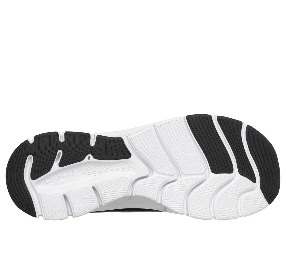 Skechers Slip-ins Relaxed Fit: Flex — BLACK / WHITE