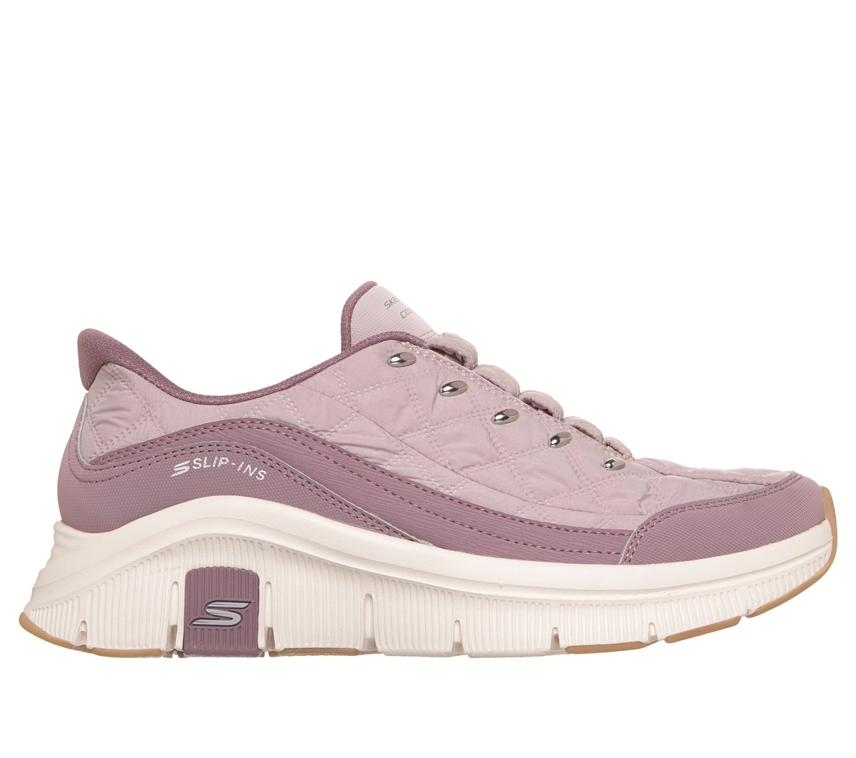 Skechers Slip-ins Relaxed Fit: Flex - Cozy Fit Luxe Legacy — MAUVE
