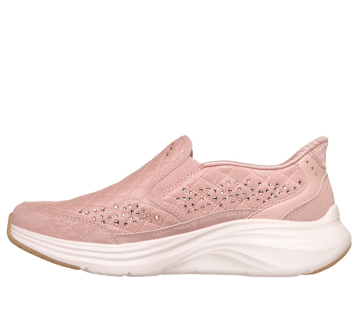 Skechers Slip-ins: Contour Foam - Cozy Fit Glowing Gem — MAUVE