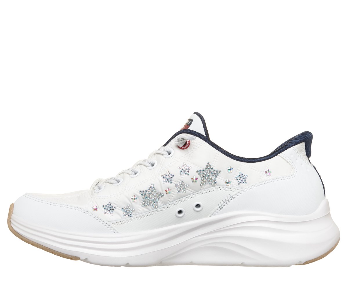 Skechers Slip-ins: Contour Foam - Cozy Fit Stars & Stripes