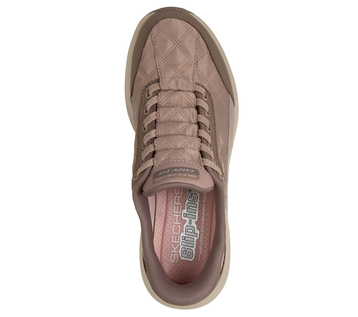 Skechers Slip-ins Waterproof: Contour Foam - Cozy Fit Misty Veil — BROWN