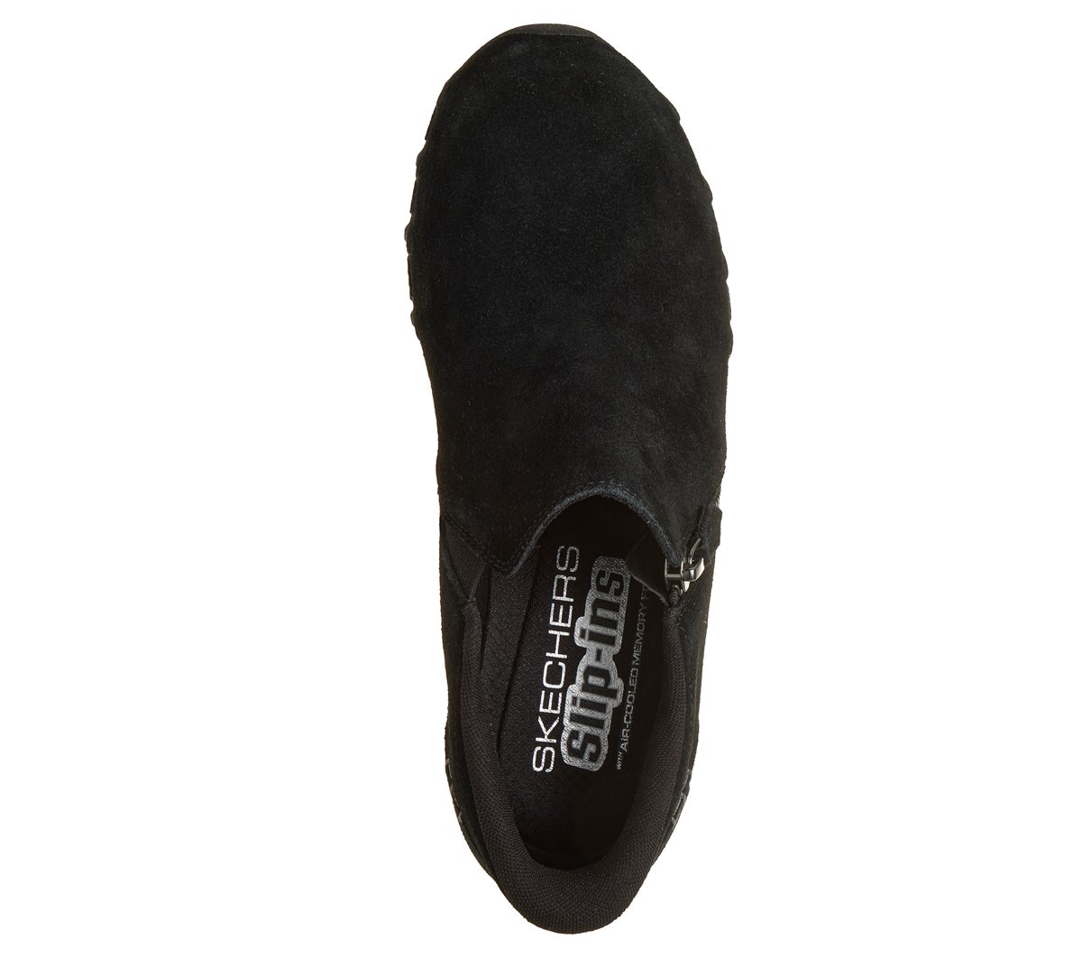 Skechers Slip-ins Relaxed Fit: Bikers Lite - Quiet Flair — BLACK
