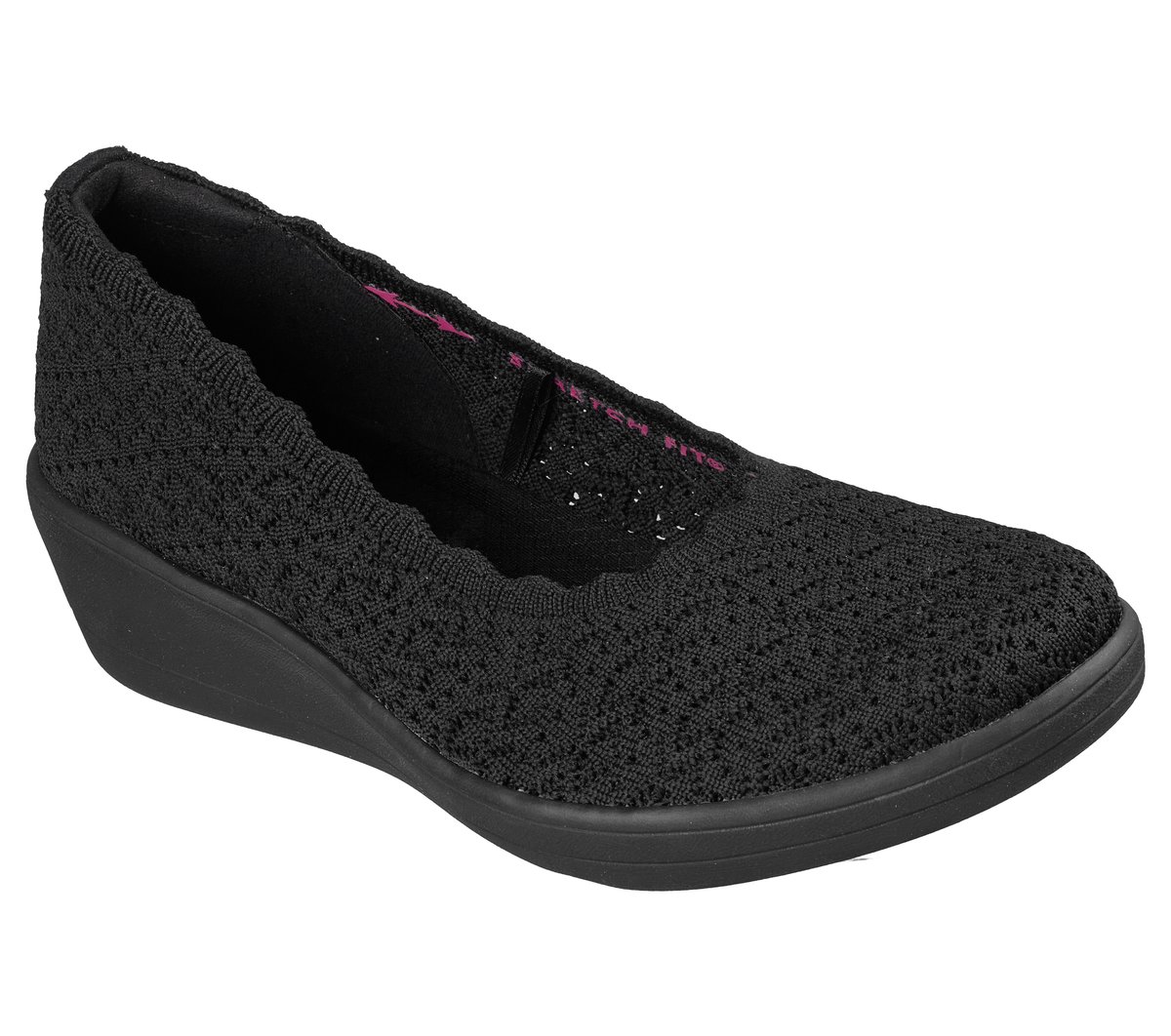 Relaxed Fit: Newport Wedge - Softly Stitched — BLACK