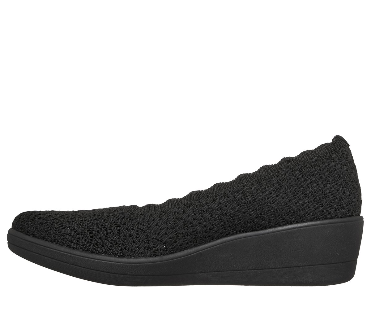 Relaxed Fit: Newport Wedge - Softly Stitched — BLACK