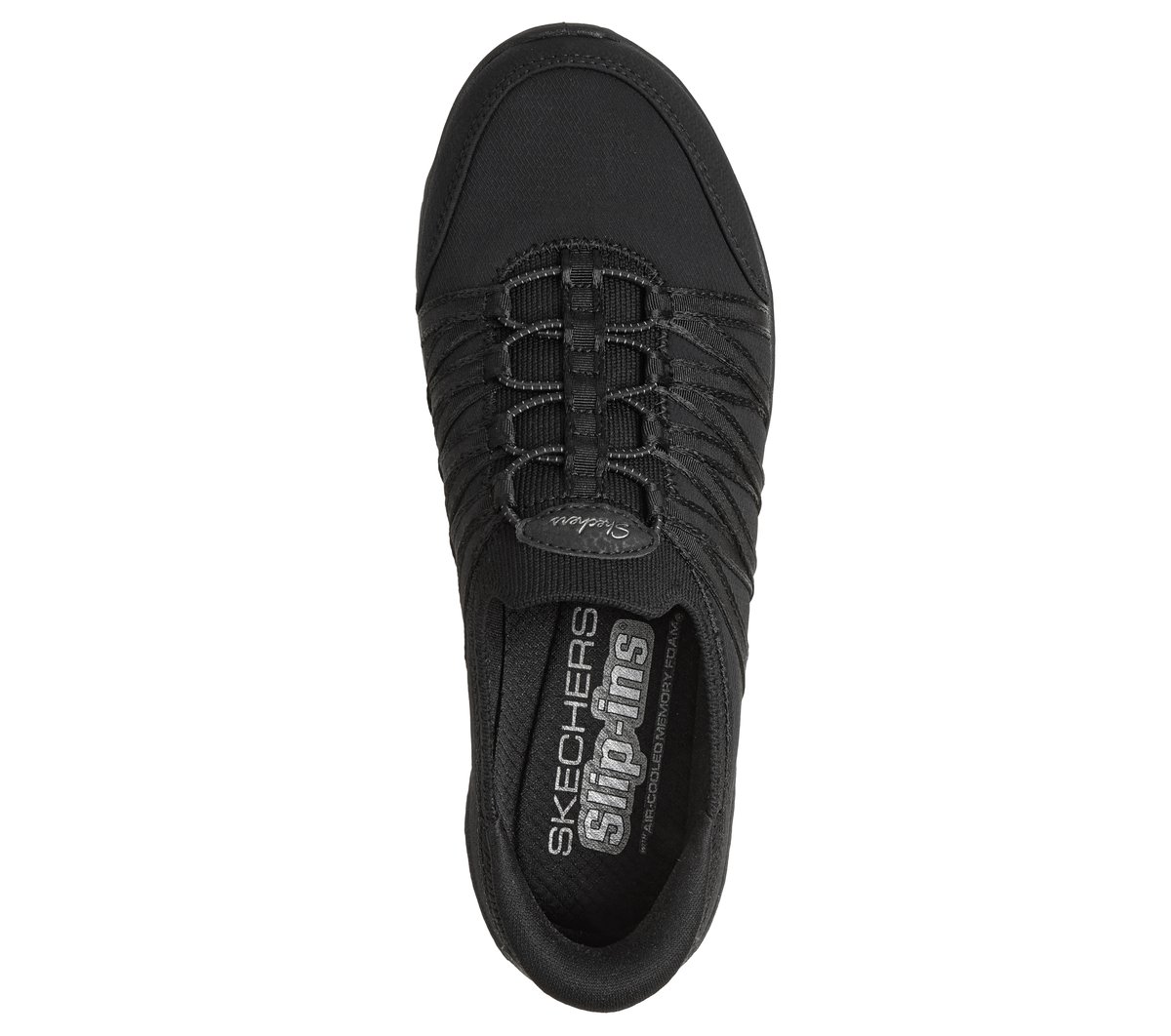 Skechers Slip-ins: Glide-Step Comfort - Steady Grace — BLACK