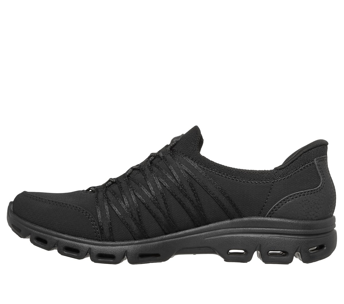 Skechers Slip-ins: Glide-Step Comfort - Steady Grace — BLACK