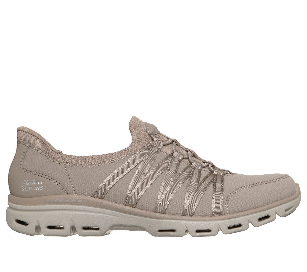 Skechers Slip-ins: Glide-Step Comfort - Steady Grace — TAUPE